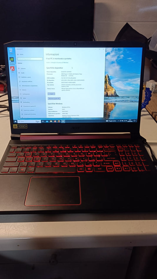 Portatile Gaming - Acer Nitro!!